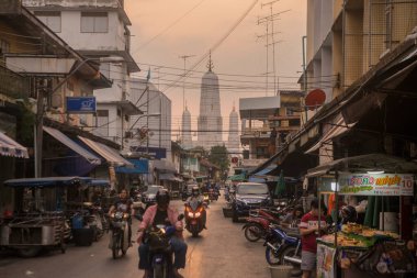 Wat Mahathat Worawihan Tayland 'ın Phetchaburi eyaletinde yer almaktadır. Tayland, Phetburi, Kasım 2019
