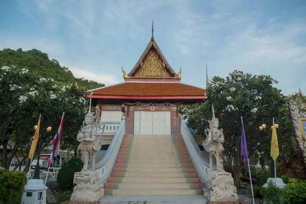 Wat Tham Kaeo Város Phetchaburi Vagy Phetburi Tartományban Phetchaburi Thaiföldön — Stock Fotó