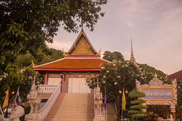 Wat Tham Kaeo Város Phetchaburi Vagy Phetburi Tartományban Phetchaburi Thaiföldön — Stock Fotó