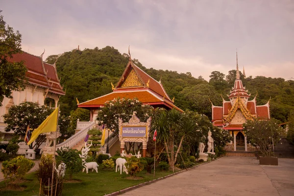 Wat Tham Kaeo Város Phetchaburi Vagy Phetburi Tartományban Phetchaburi Thaiföldön — Stock Fotó