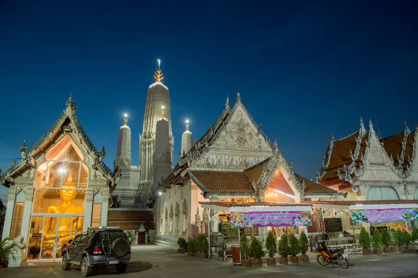 Phetchaburi市的Wat Mahathat Worawihan或泰国Phetchaburi省的Phetburi Thailand Phetburi November 2019 — 图库照片
