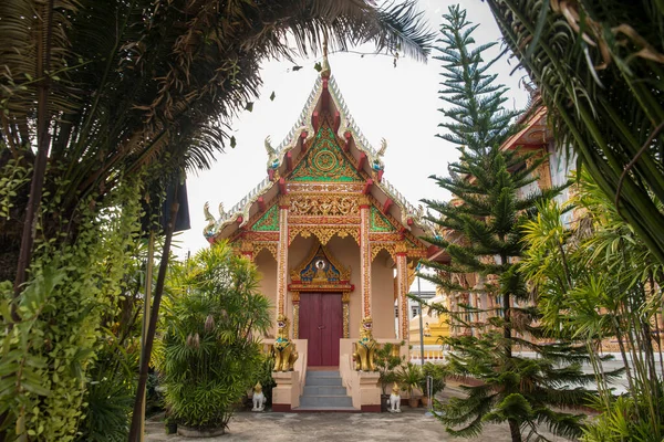 Wat Luang Chai Sathan Ciudad Chiang Khong Provincia Chiang Raii —  Fotos de Stock