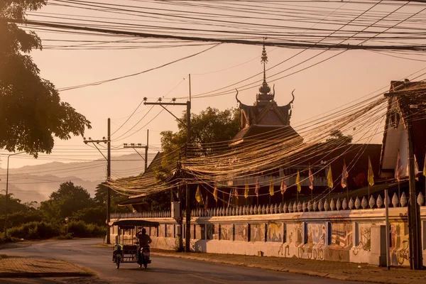 Wat Don Chai Ciudad Chiang Khong Provincia Chiang Raii Tailandia — Foto de Stock