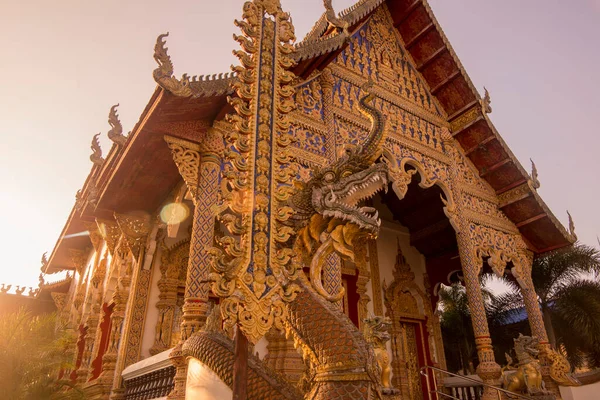 Wat Don Chai Town Chiang Khong Province Chiang Raii Thailand — Fotografia de Stock