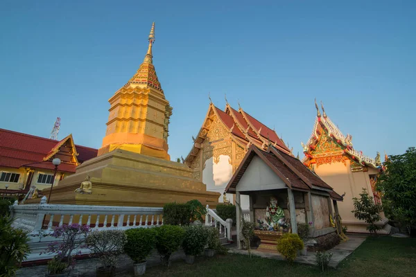 Wat Phra Kaew Chiang Khong Місто Чан Кхонг Провінції Чан — стокове фото