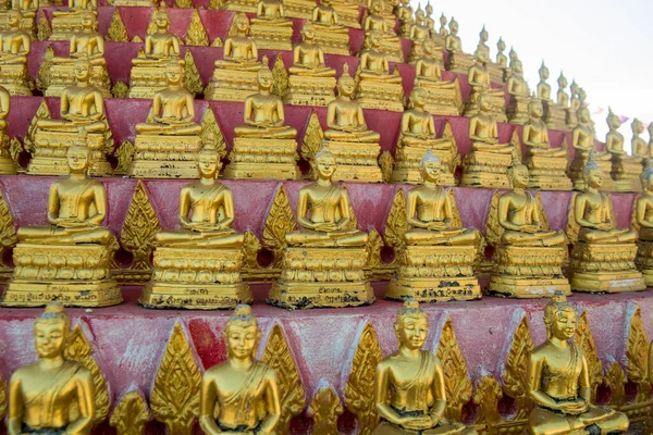 Wat Chomkao Manilat Vila Huay Xai Lao Rio Mekong Vista — Fotografia de Stock