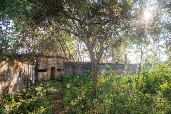 Ruinerna Det Franska Fortet Carnot Byn Huay Xai Lao Vid — Stockfoto