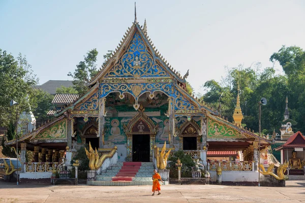 Wat Keophone Savanthanaram Vila Huay Xai Lao Noroeste Lao Lao — Fotografia de Stock