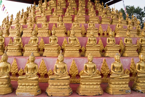 Wat Chomkao Manilat Miejscowości Huay Xai Lao Nad Rzeką Mekong — Zdjęcie stockowe