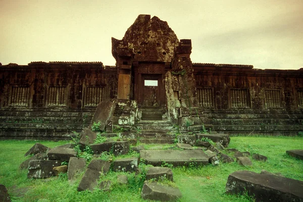 Reruntuhan Wat Phu Champasak Kota Champasak Lao Selatan Lao Lao — Stok Foto