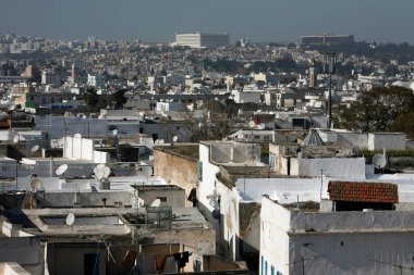 Tunus 'un kuzeyinde Kuzey Afrika, Tunus, Sidi Bou Sair, Mart 2009