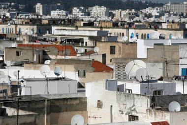 Tunus 'un kuzeyinde Kuzey Afrika, Tunus, Sidi Bou Sair, Mart 2009