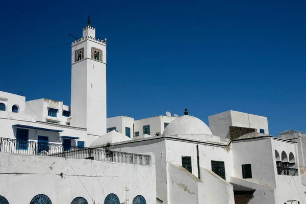 Τζαμί Του Sidi Bou Said Στην Παλιά Πόλη Του Sidi — Φωτογραφία Αρχείου