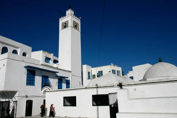 Sidi Bou 사원은 Sidi Bou Old Town 2009 튀니지 튀니지 — 스톡 사진