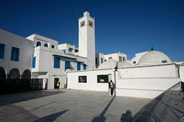 Mesquita Sidi Bou Disse Cidade Velha Sidi Bou Disse Perto — Fotografia de Stock