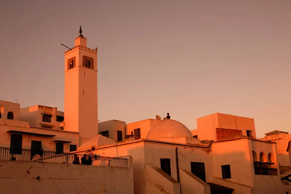Mešita Sidi Bou Řekl Starém Městě Sidi Bou Řekl Nedaleko — Stock fotografie