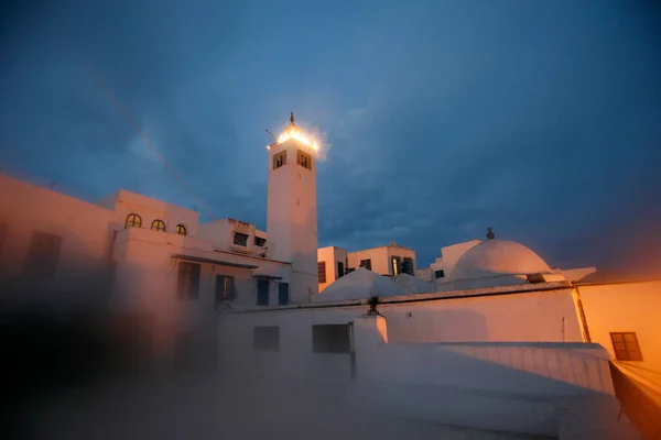 Moskee Van Sidi Bou Said Oude Binnenstad Van Sidi Bou — Stockfoto