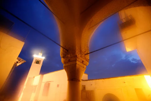 Sidi Bou Said Mecsete Sidi Bou Said Óvárosában Tunisz Városa — Stock Fotó