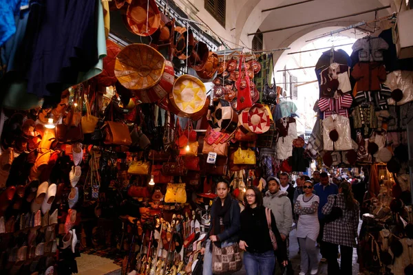 Bakery Loaf Marketstreet Souq Market Bazaar Old City Tunis North — Stock Photo, Image
