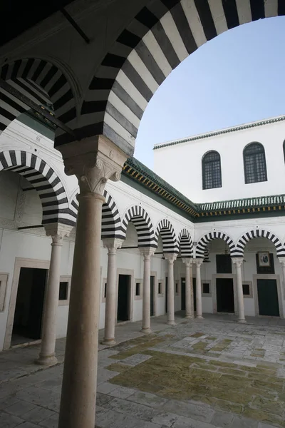 Gränd Tunis Gamla Stad Norra Tunisien Nordafrika Tunisien Sidi Bou — Stockfoto