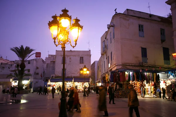 Tunus Kuzeyindeki Eski Tunus Şehrindeki Place Kasbah Tunus Sidi Bou — Stok fotoğraf
