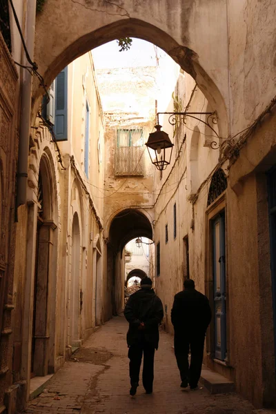 Alley Old City Tunis North Tunisia North Africa Tunisia Sidi — Stock Photo, Image