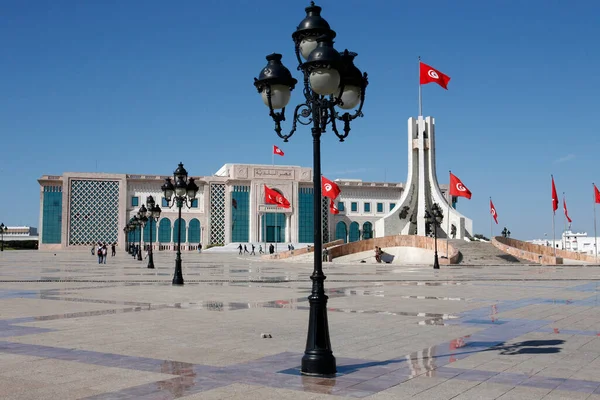 Place Kasbah Dans Ville Tunis Nord Tunisie Afrique Nord Tunisie — Photo