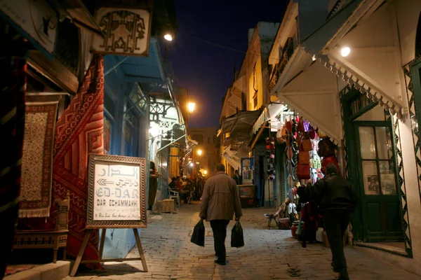 Cidade Velha Túnis Norte Tunísia Norte África Tunísia Sidi Bou — Fotografia de Stock