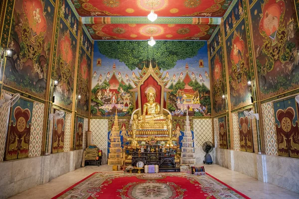 タイのイサンにあるウボン ラチャタニ県のパック セング村のワット パック セング ケマラート 11月 2023 — ストック写真