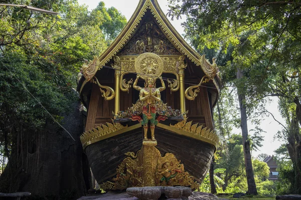 Barco Vivo Casa Buddha Sathan Ratchathani Asoke Village Província Ubon — Fotografia de Stock