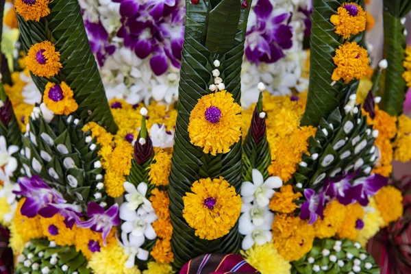 Krathong Loy Krathong Festival Town Khong Chiam Province Ubon Ratchathani — Stock Photo, Image