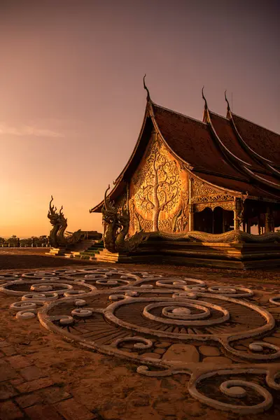 Wat Sirindhorn Wararam Phu Prao Temple Town Khong Chiam Province — Stock Photo, Image