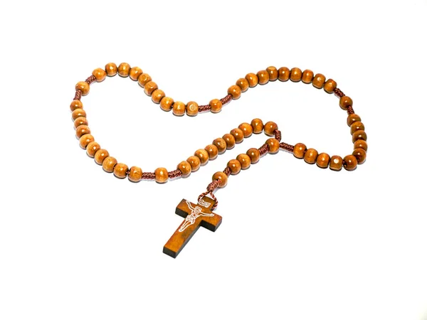 Rosary Prayer Symbol Christianity — Stock Photo, Image