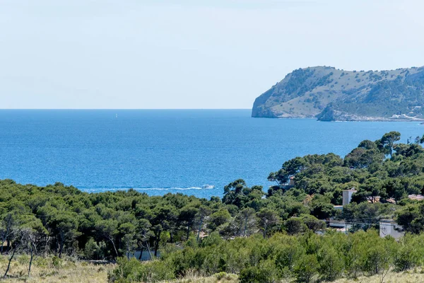 Mar Paisagem Costeira Cala Rajada — Fotografia de Stock