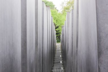 Berlin Soykırım Anıtı Manzarası