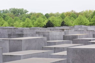 Berlin Soykırım Anıtı Manzarası