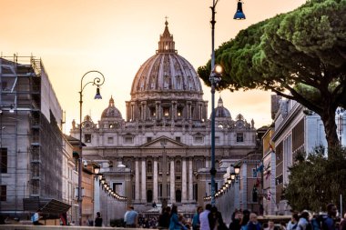 Aziz Peter Katedrali manzarası, Roma