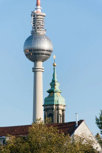 View Television Tower Berlin — Stock Photo, Image