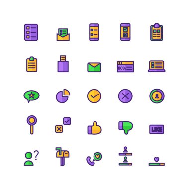 Web sitesi, mobil uygulama, sunum, sosyal medya için müze simgesi dizisi düz çizgisi. Kullanıcı arayüzü ve kullanıcı deneyimi için uygun.