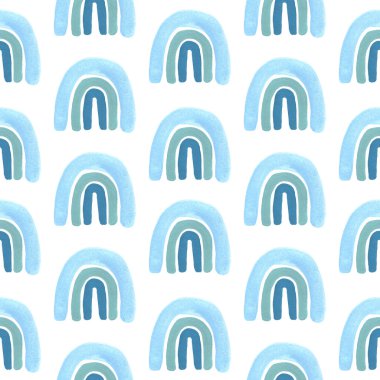 Pastel Renkler Gökkuşağı dijital kağıdı. Elle boyanmış Gökkuşağı deseni. Albüm kağıdı. Bebek deseni. Çocuk odası gökkuşağı kağıdı. Gouache