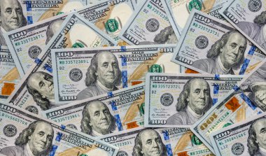 Yüz dolarlık banknotların geçmişi. Bir sürü Amerikan parası..