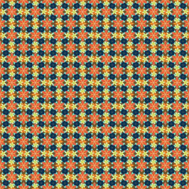 Sarı, turuncu ve mavi çizgili kusursuz desen, zikzak sembolü, dalgalı şerit, pürüzsüz doku çizgileri. Kartlar, davetiyeler, düğün, ambalaj kağıtları için el çizimi vektör deseni.