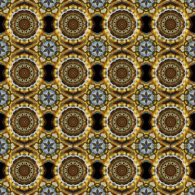 Victoria desenli klasik süs arkaplanı. Kusursuz damaske deseni. Vektör illüstrasyonu.