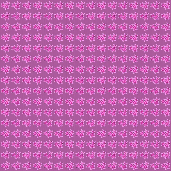 典雅的时尚印刷品模板 洋红色和粉红色的小花 矢车菊花柱风格 有许多花的漂亮无缝图案 — 图库矢量图片