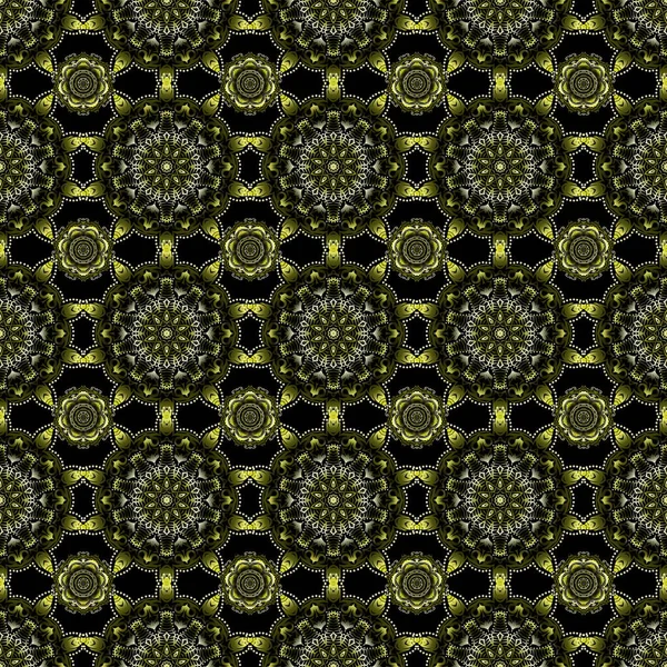 Fondo Sin Costuras Doodle Ornamento Patrón Fondo Árabe Abstracto Para — Archivo Imágenes Vectoriales