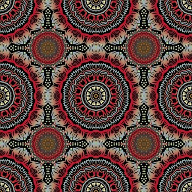 Karalamalı zarif barok şablonu. Vektör damaske desen elementi. Klasik lüks, eski moda İspanyol süsü, duvar kağıtları, tekstil ve ambalaj için kraliyet Victoria dönemi kusursuz dokusu..