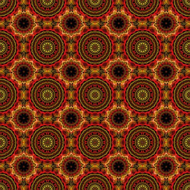 Grafiksel modern model. Çok renkli dokular. Kusursuz vektör arkaplanı. Arap tarzında soyut desen.