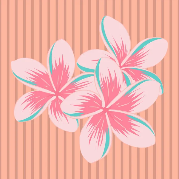 ピンク ベージュ色のスタイルのディジー花 手描きの小さな花とベクトルシームレスパターン — ストックベクタ
