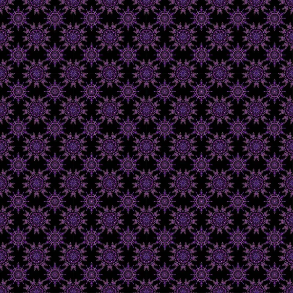 Ausgeschnittenes Papier Spitze Textur Tüll Hintergrund Wirbelnde Nahtlose Muster Violetten — Stockvektor