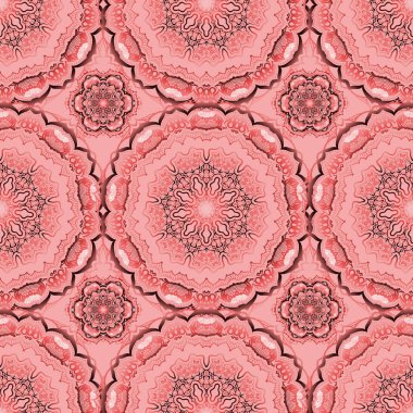 Kartlar, davetiyeler, pembe ve kırmızı renklerde web tasarımı için dekoratif arka plan. Vektörsüz geometrik desenler. Eski dokular. Retro dijital kağıt.